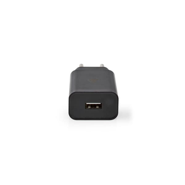 Laddare vägg NEDIS 2.4 A 1 x USB-A svart