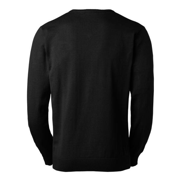 James Pullover V Neck Black Male