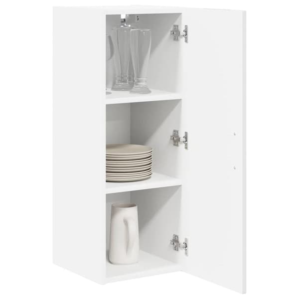 Köksskåp Lucca 2 pcs Vit högglans 30 x 31 x 80 cm