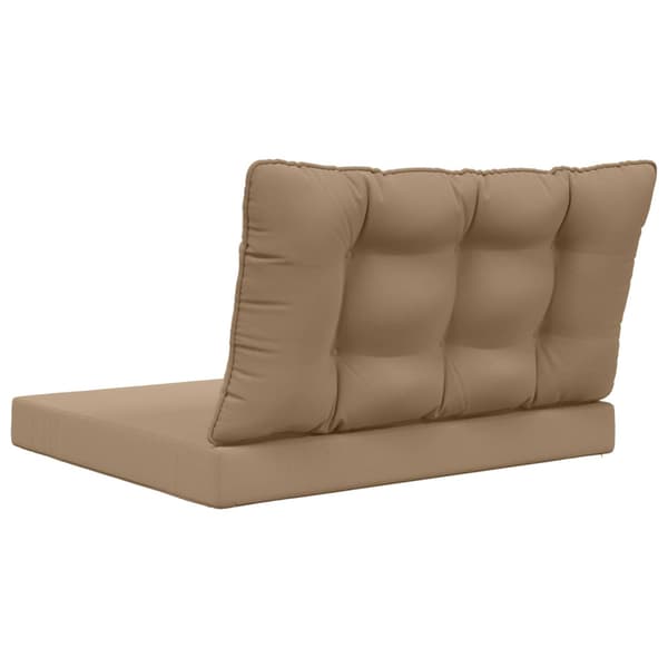 Utomhus Soffa Kudde 2 pcs Taupe Polyester