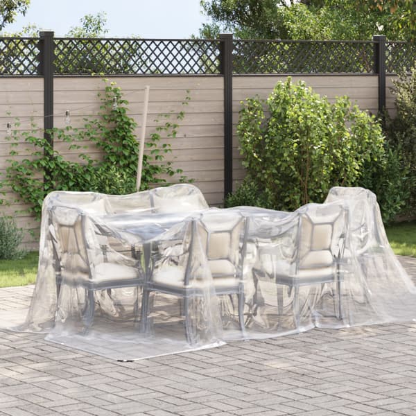 Tarp Transparent 5 × 3,5 m PE