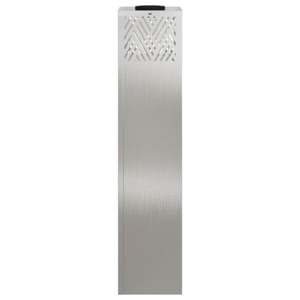 Solar LED Stig Ljus 2 pcs Silver Rostfritt stål