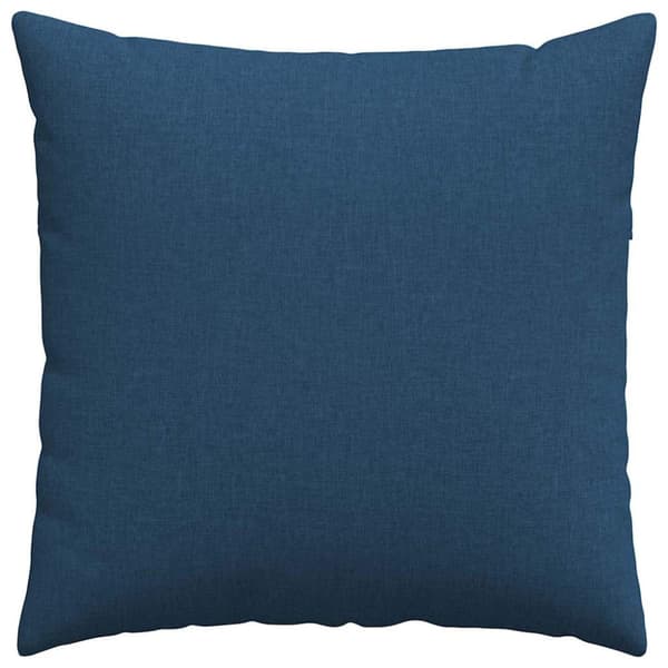 Sofakuddar 2 pcs Blå 80 x 80 cm tyg