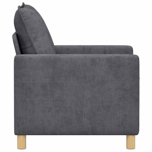 Soffa Mörkgrå 76 x 81 x 87,5 cm Polyester