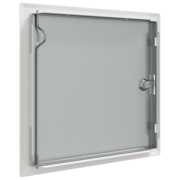 Åtkomstpanel Vit 33 x 33 x 3 cm Stål
