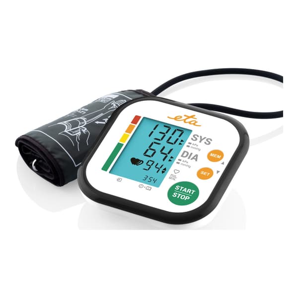 ETA Compact 2297 90000 - blodtrycksmonitor - svart / vit