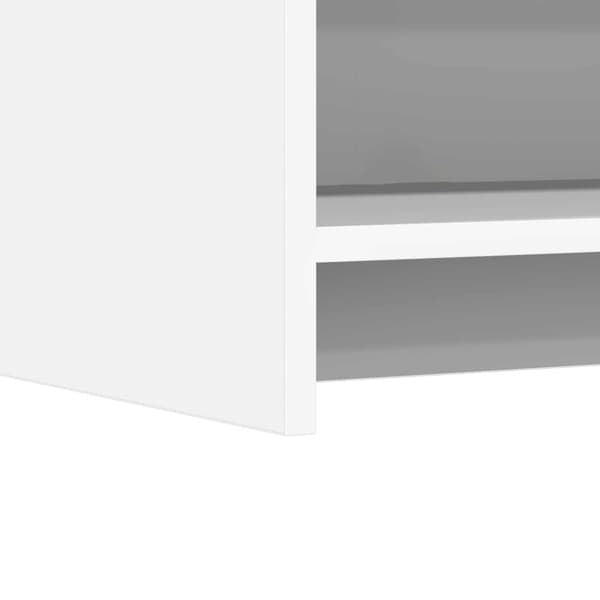 Sideboard Vit 75 x 36 x 80 cm Konstruerat trä