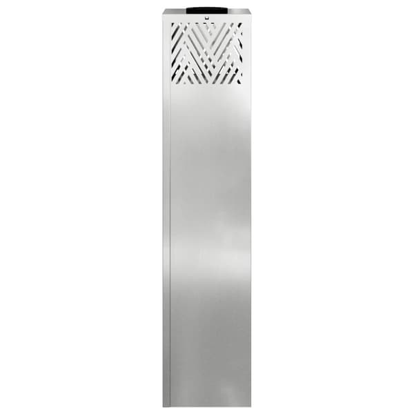 Solar LED Stig Ljus 2 pcs Silver Galvaniserad