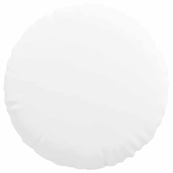 Sittkuddar 2 pcs Vit Ø60 x 21 cm tyg