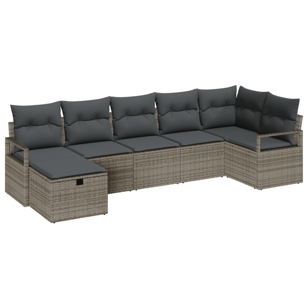 Soffset med kudde 5 pcs konstrotting