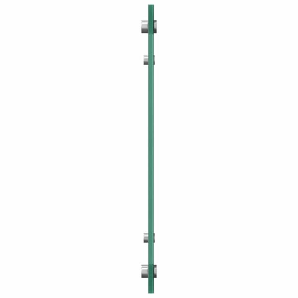 Köksskydd 2 pcs Vit 70 x 40 cm härdat glas