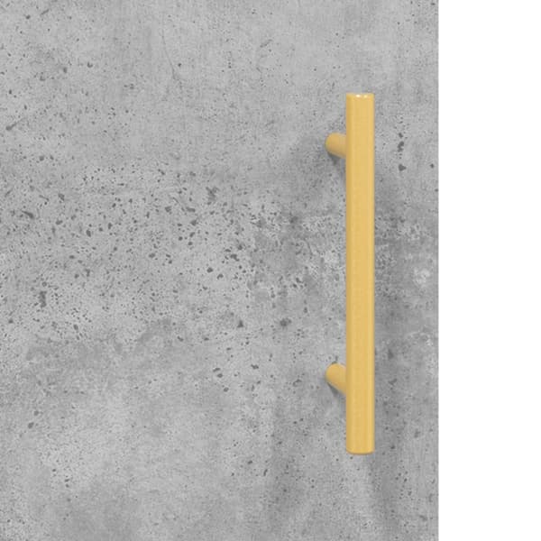 Byrå betonggrå 90x34x80 cm konstruerat trä