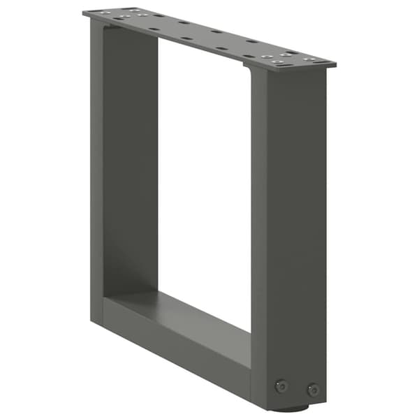 Soffbordsben U-formade 2 st antracit 40x(30-31) cm stål