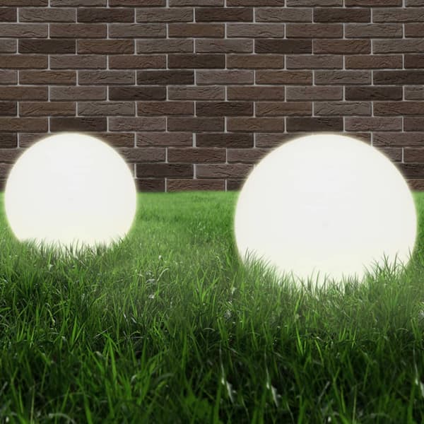 Globlampor 4 st LED sfäriska 40 cm PMMA
