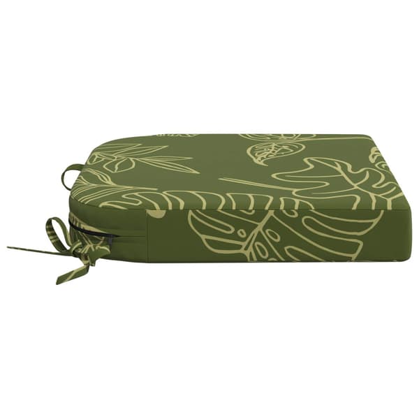1-delad Sittkudde SOEST 100% Polyester Bladdesign