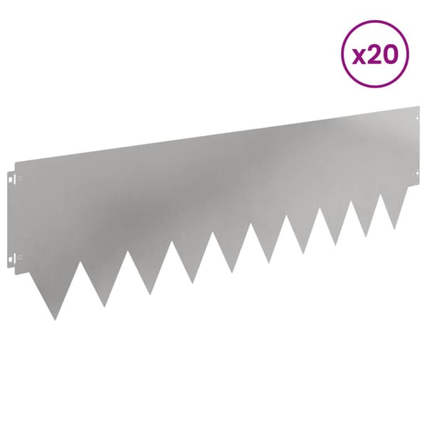 Kant för gräsmatta 20 pcs metall