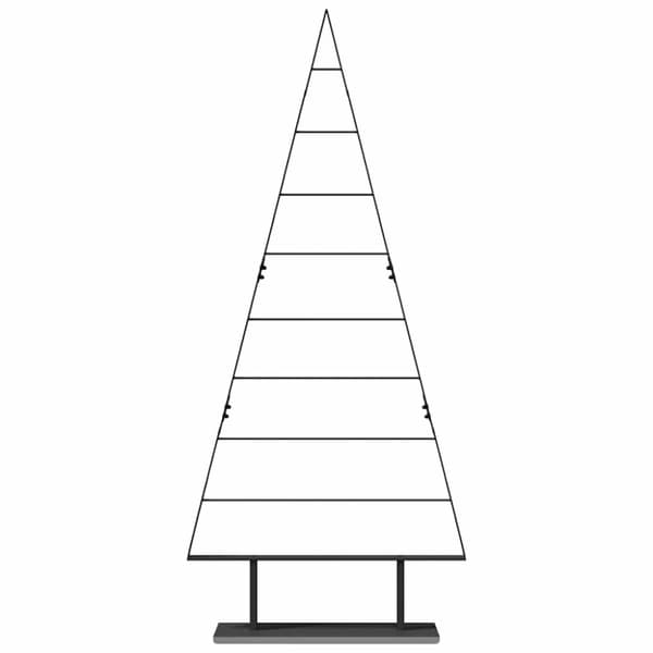 Metall julgran Svart 180 cm Stål