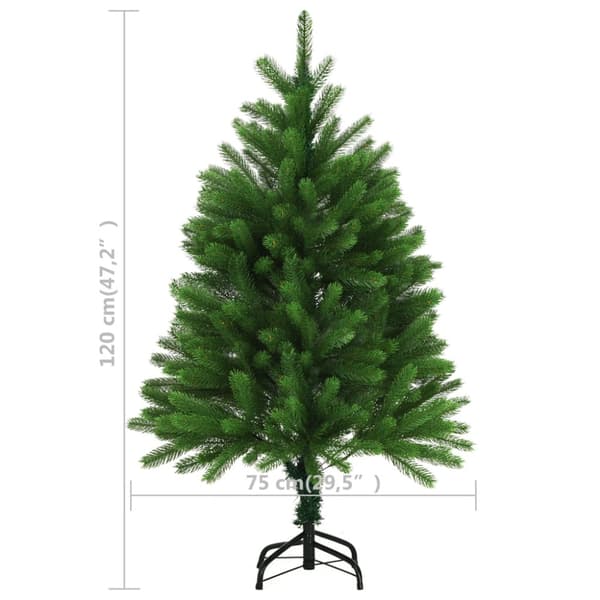 Plastgran verklighetstrogna barr 120 cm grön