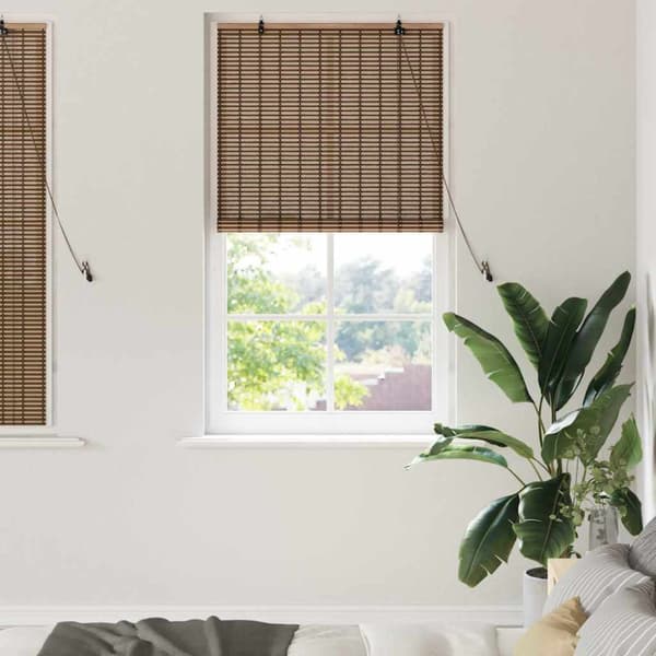 Rullgardin Brun 80 x 160 cm Bambu