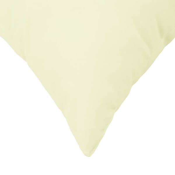 Kuddöverdrag 2 st HEERLEN Gräddvit 65 x 65 cm Polyester