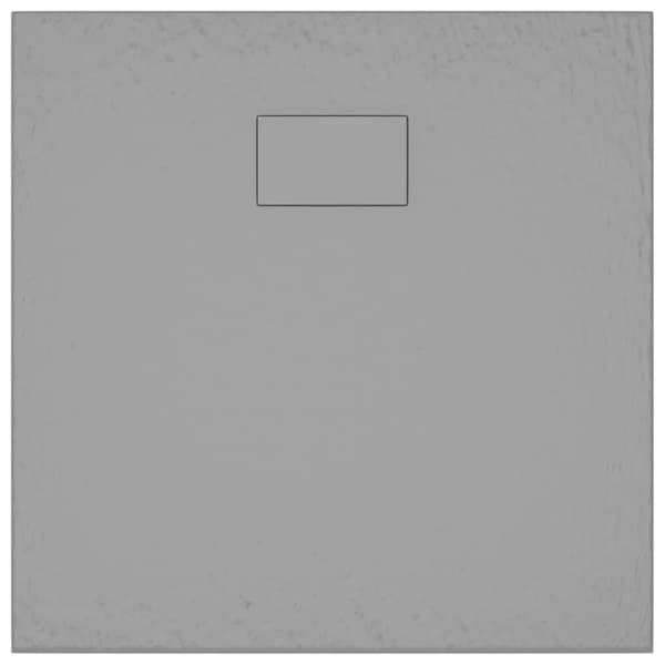 Duschkar SMC grå 80x80 cm