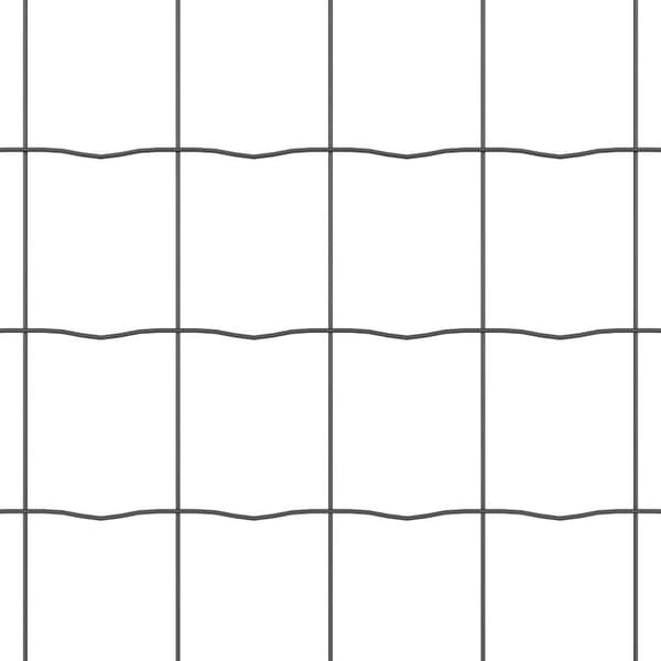 Stängsel med stolpe Grå 0,8 x 25 m Stål