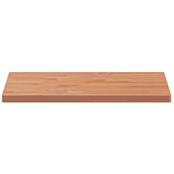 Bordsskiva 60x40x2,5 cm rektangulär massivt bokträ