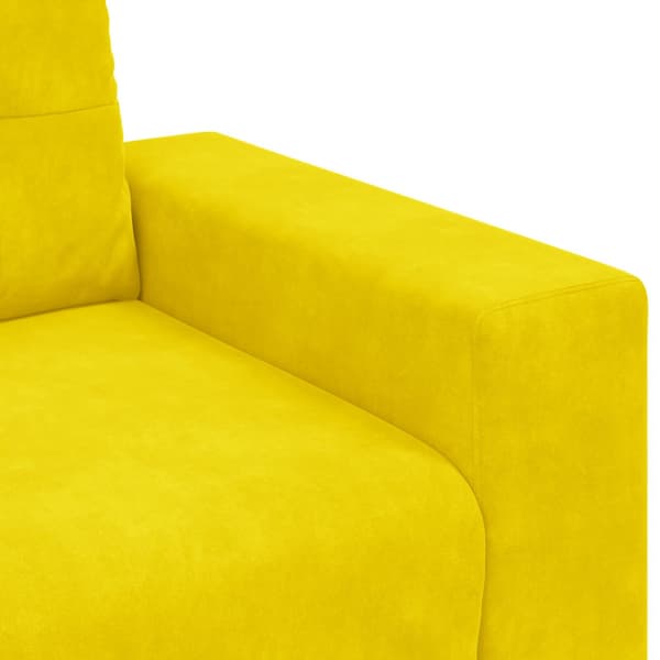 Soffa 2 st Gul Sammet