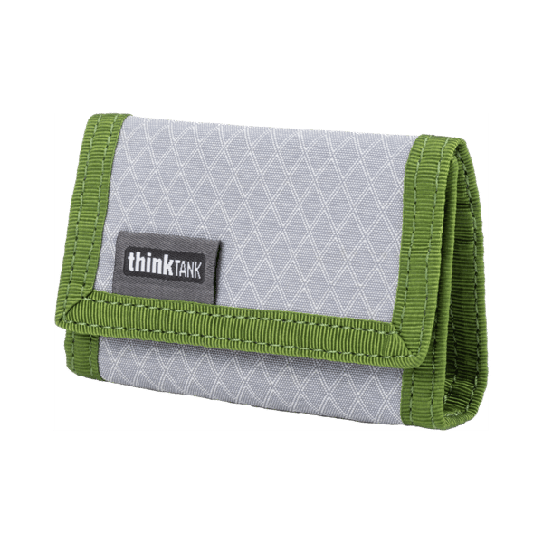 Think Tank Secure Pocket Rocket Mini (Wallet with Strap: holds 4 CF/CFexpress or 6 SD/microSD) Green