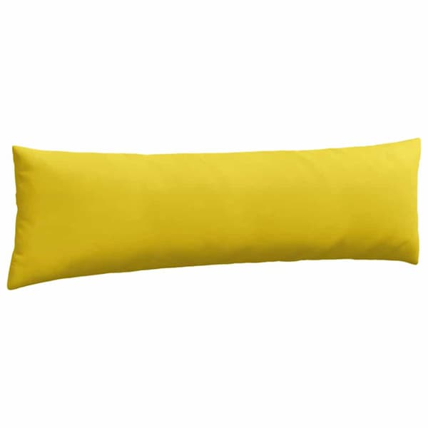 Sofakuddar 2 pcs Gul 145 x 40 cm Kordread tyg