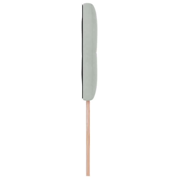 Huvudgavel Ljusgrå 90 cm Sammet