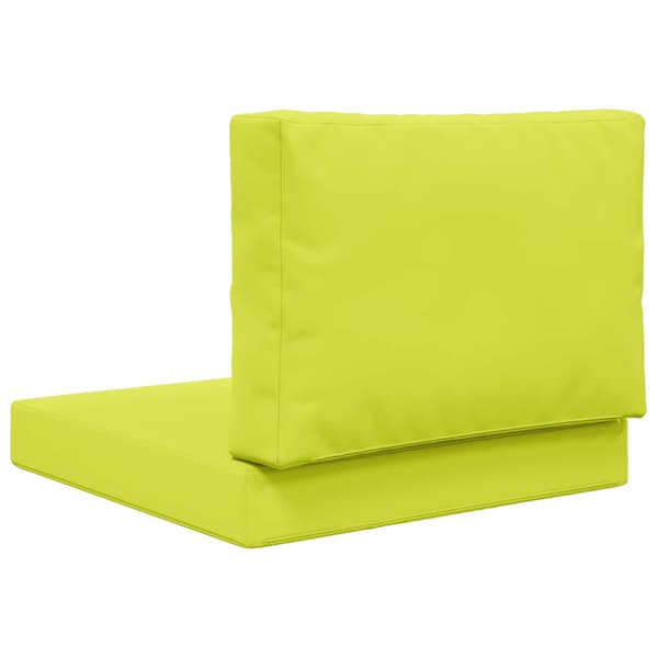Utomhus Soffa Kudde 2 pcs Grön Polyester