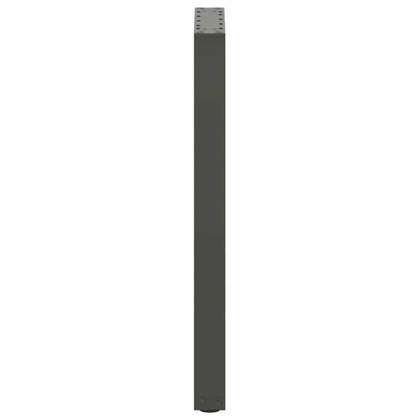 Konsolbordsben U-formade 2 st antracit 28x(72-73) cm stål