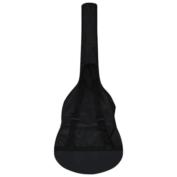 Gitarrfodral för 4/4 (39") klassisk gitarr svart 100x37 cm tyg