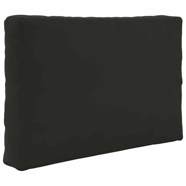 Utomhus Soffa Kudde 3 pcs Svart Polyester