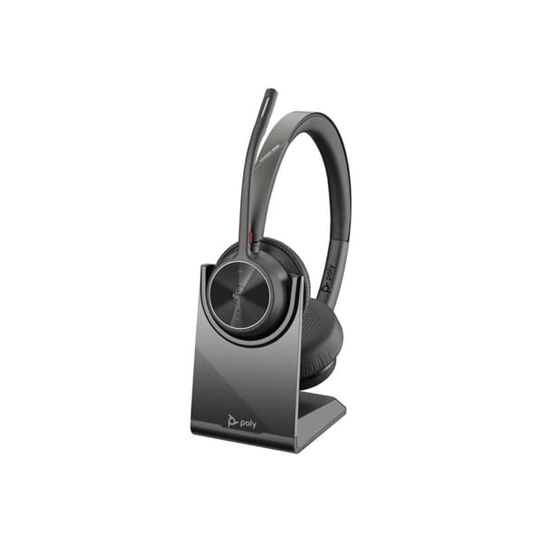 HP Poly Voyager 4320-M - headset - USB-A via Bluetooth-adapter