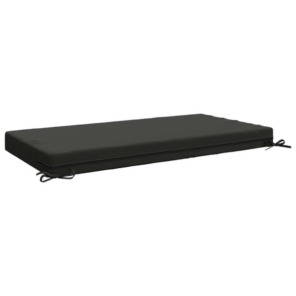 Sittkudde SOEST 100% Polyester Antracit 120 x 60 x 10 cm
