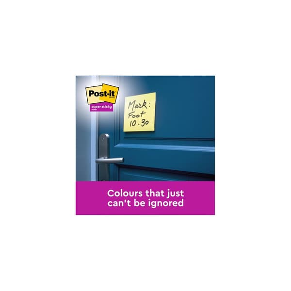 Notes POST-IT SS47,6x47,6mm re gul 12/fp