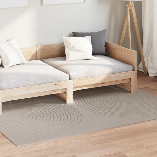 Områdesmattor Rektangulär GALATI Beige 200 x 140 cm Polyester