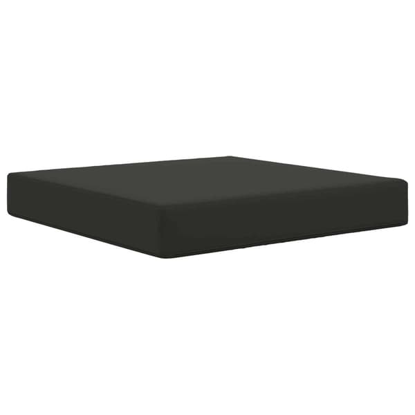 Utomhus Soffa Kudde Svart 60 x 60 x 8 cm Polyester