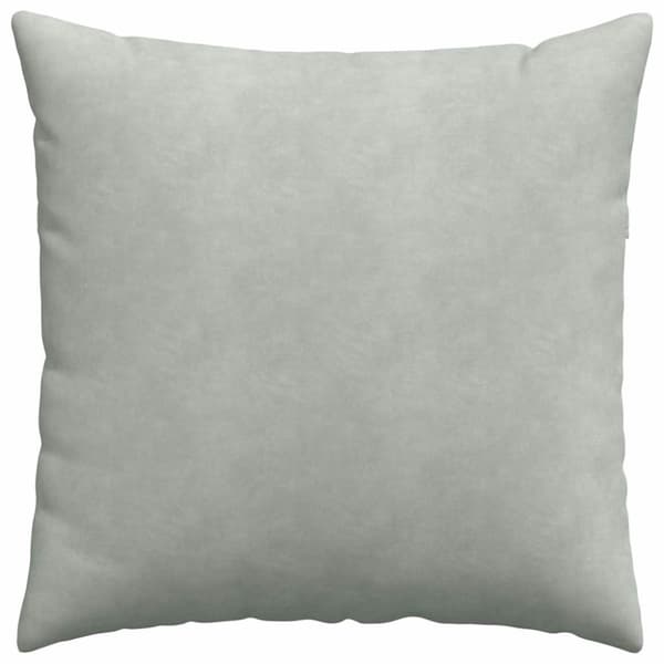 Sofakuddar 2 pcs Ljusgrå 60 x 60 cm Kordread tyg