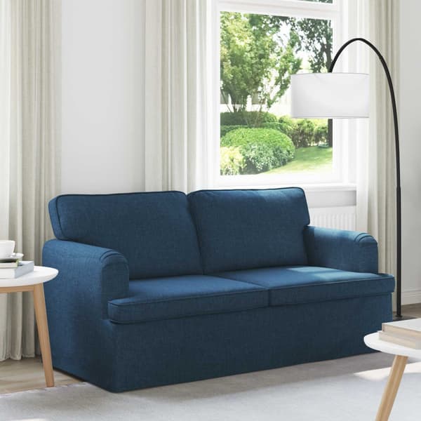 Soffa Blå 142 x 80 x 85 cm tyg