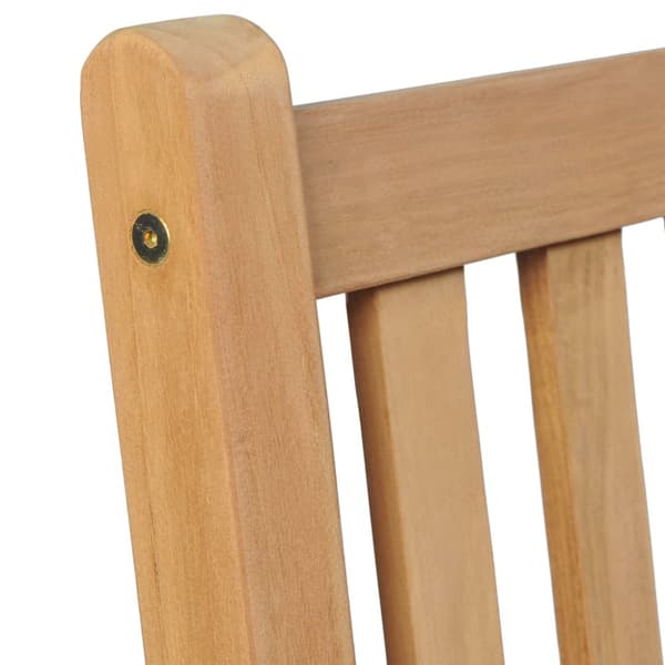 Trädgårdsstolar 2 st med gråa dynor massiv teak