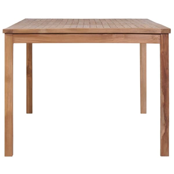 Trädgårdsbord 200x100x77 cm massiv teak