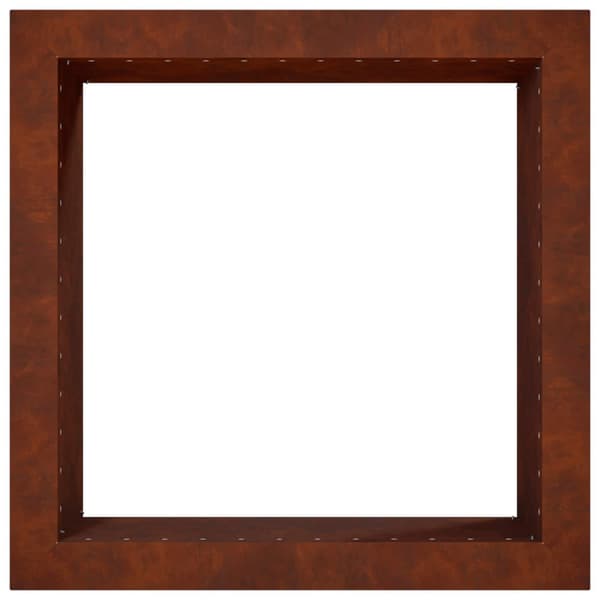 Eldstad ring Rostig 60 x 60 x 25 cm Väderbeständig stål