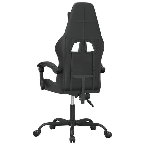 Gamingstol svart konstläder