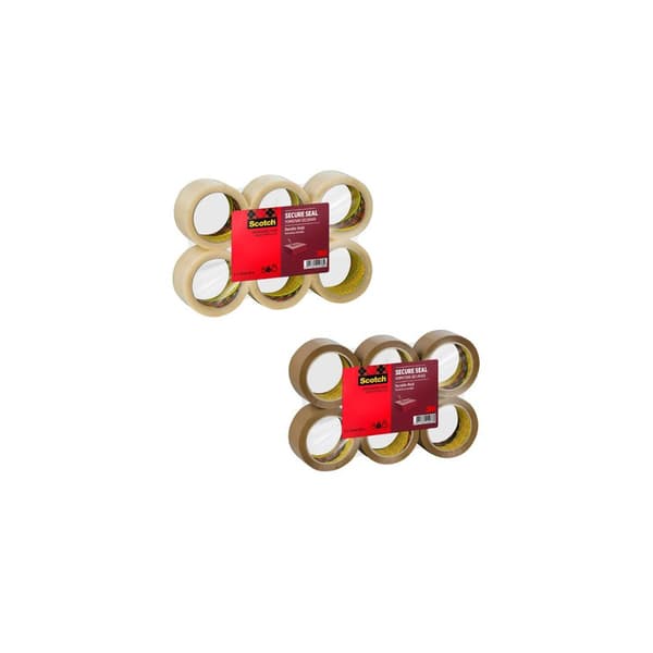 Packtejp SCOTCH Secu 50mmx66m klar 6/fp