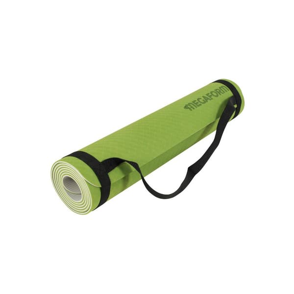 Yogamatta 183x61 grön/grå