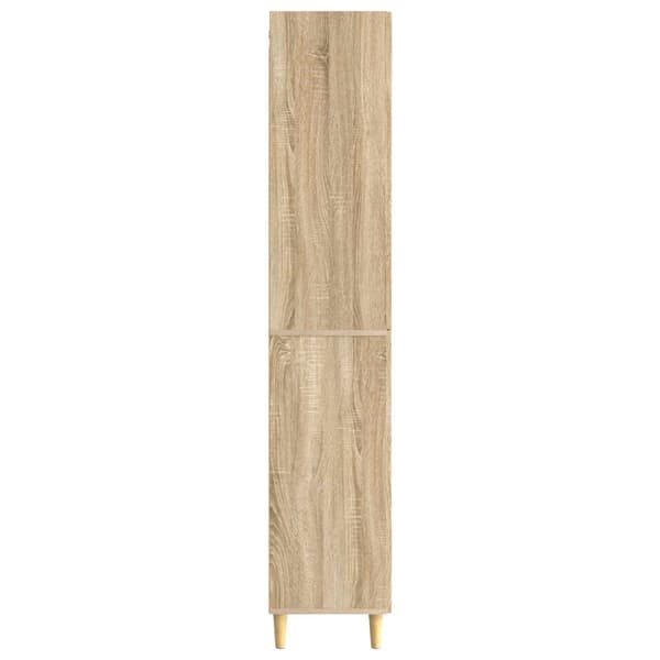 Skåpset 2 pcs Konstruerat trä