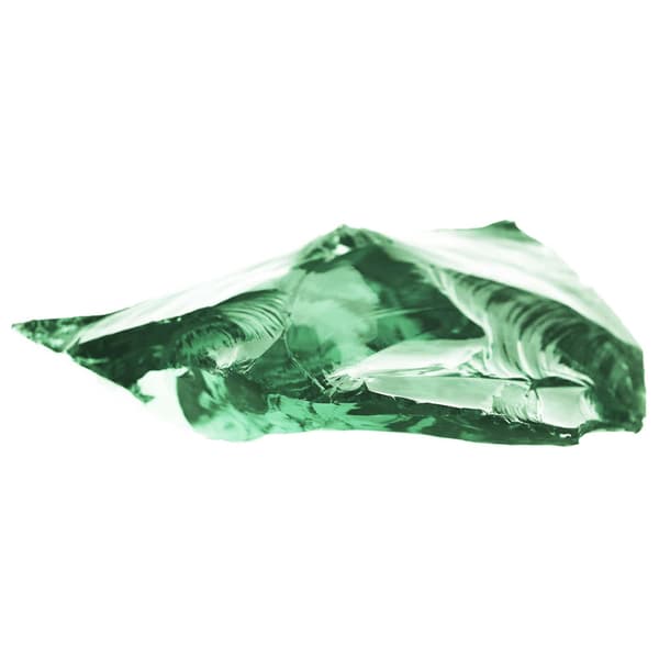 Trädgårdsstenar Ljusgrön 12 cm Glas